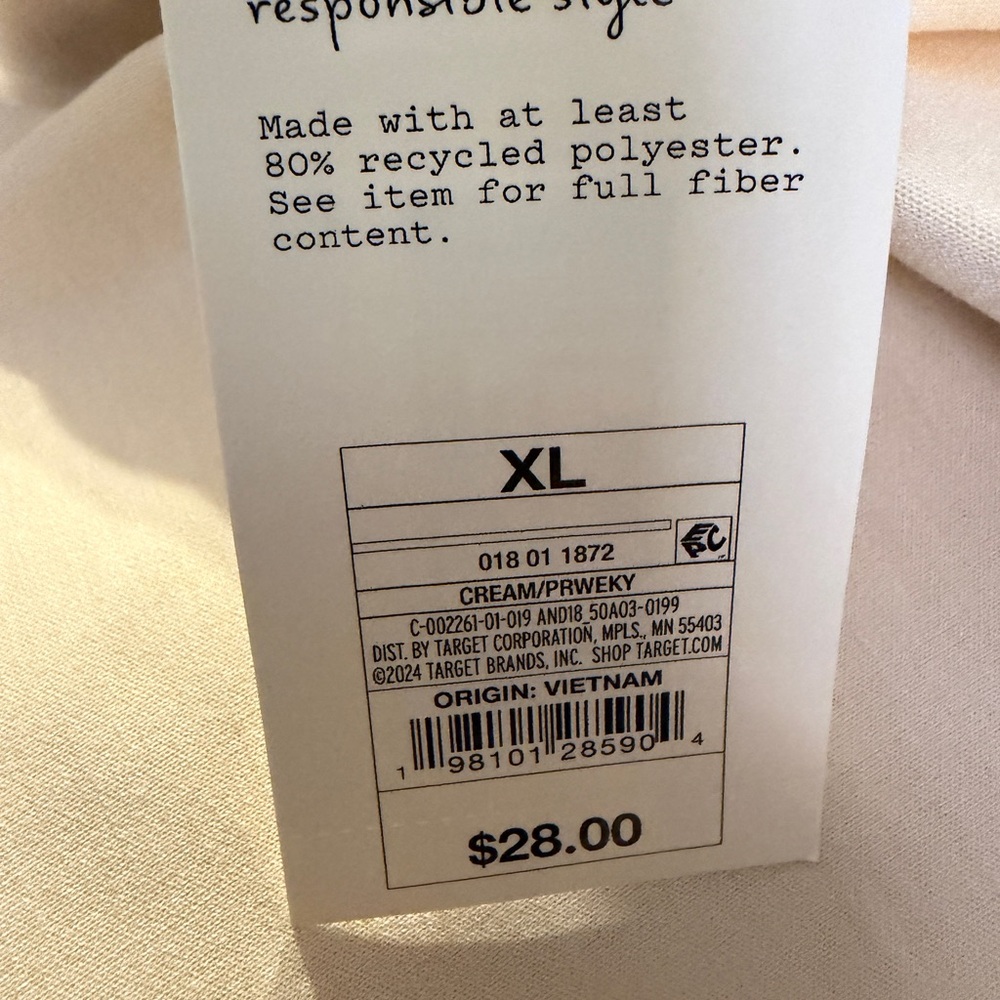 A New Day Cream Zip-Up Hoodie - Picture 6 of 7